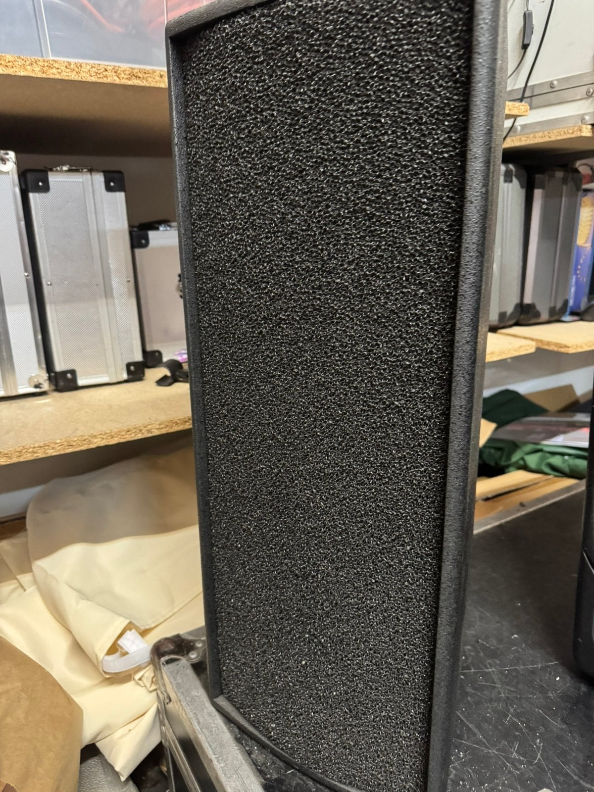 1x passief speaker Solton groot geluid 400 watt, Audio, Tv en Foto, Luidsprekers, Subwoofer, Zo goed als nieuw, 120 watt of meer