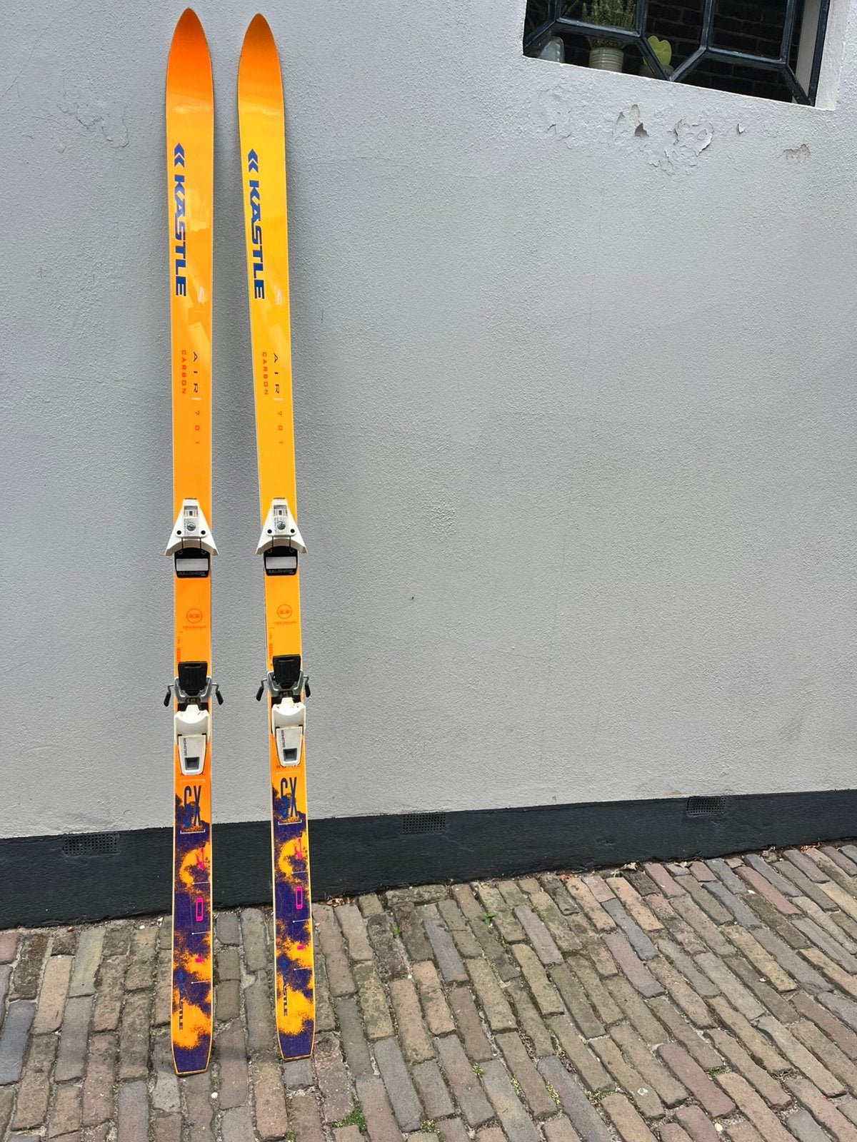Oude ski's voor decoratie - Vintage look, 160 tot 180 cm, Gebruikt, Skiën, Ski's