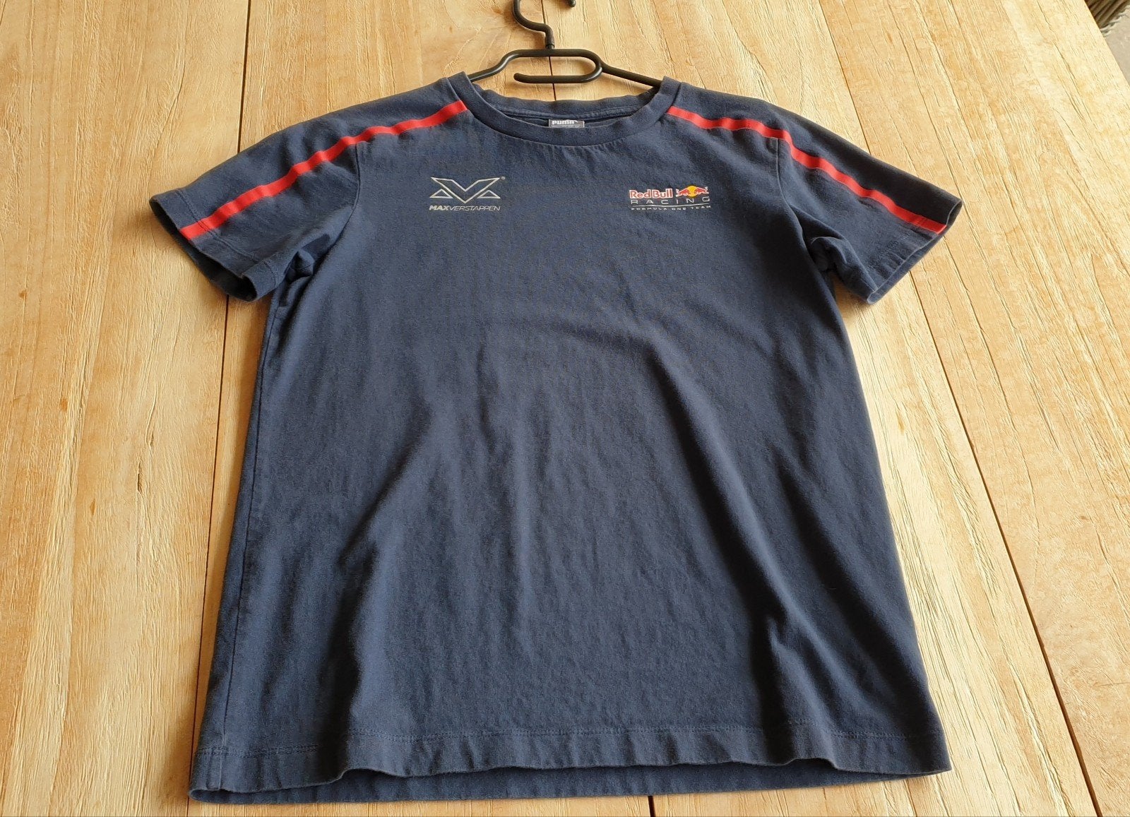 Red Bull Verstappen shirt Puma maat 164, Kinderen en Baby's, Puma, Ophalen of Verzenden, Zo goed als nieuw, Shirt of Longsleeve