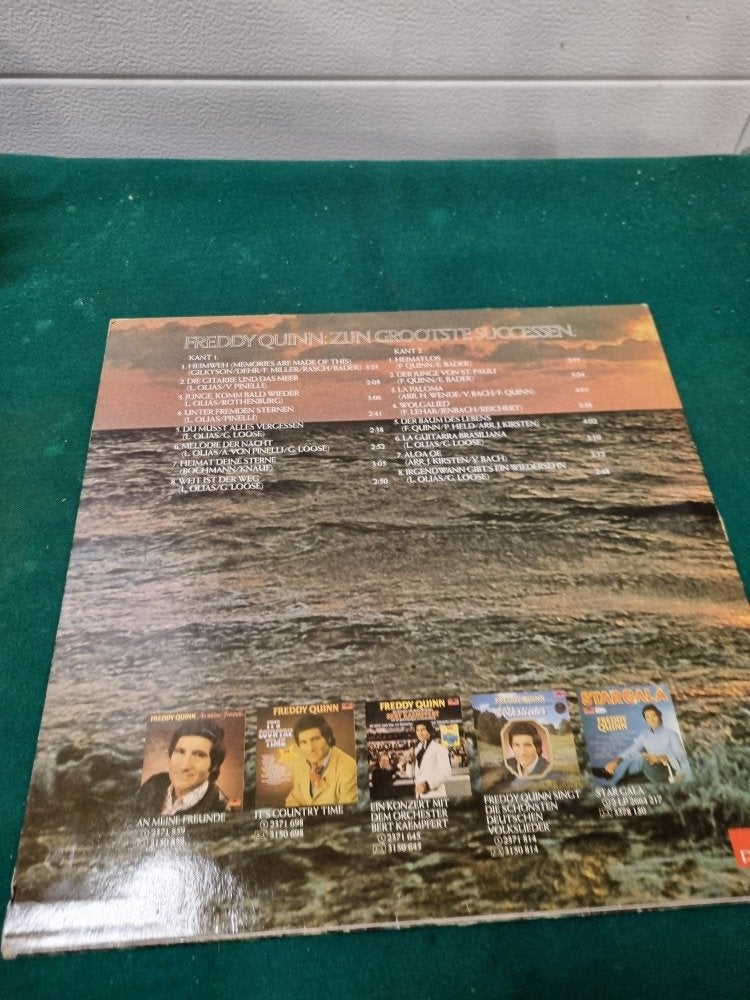 lp freddy quinn zijn grootste successen, Cd's en Dvd's, Ophalen of Verzenden