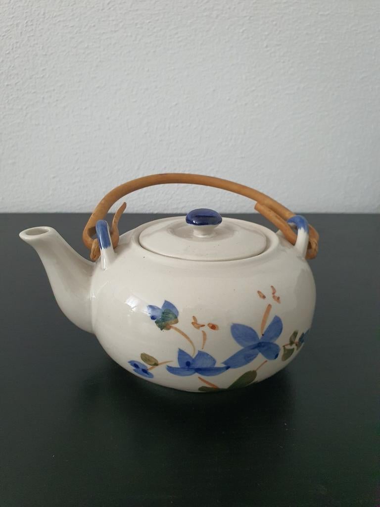Vintage CHIKANG Theepot handpainted, Antiek en Kunst, Ophalen of Verzenden