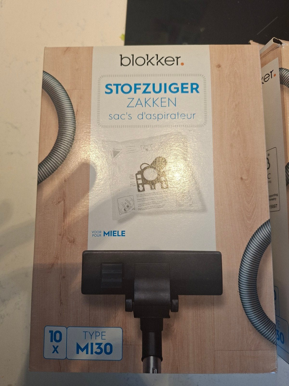19 nieuwe Miele stofzuigerzakken (Blokker M130), Witgoed en Apparatuur, Stofzuigers, Ophalen of Verzenden, Nieuw, Stofzak, Miele