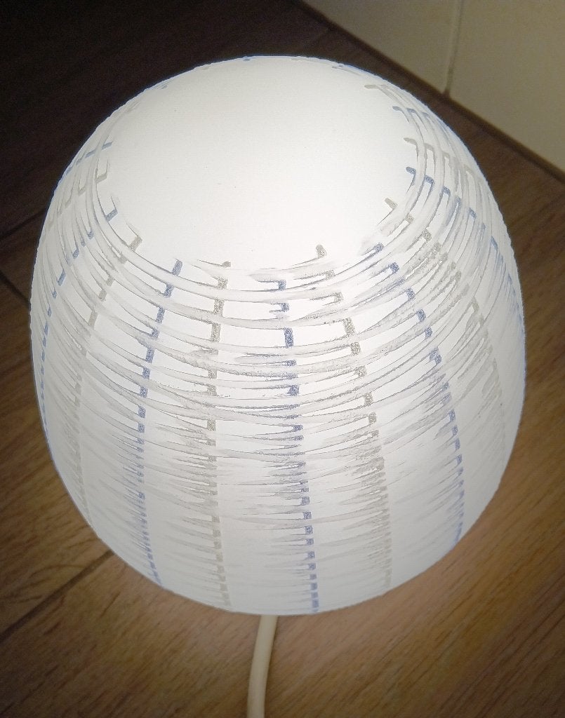 Vintage PHILIPS plafondlamp opaline en bakeliet (L32), Ophalen of Verzenden