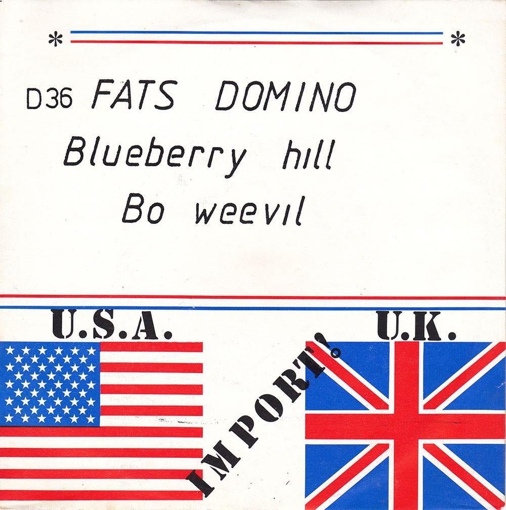 Fats Domino - Blueberry Hill 7", Cd's en Dvd's, Vinyl Singles, 7 inch, Single, Ophalen of Verzenden, Zo goed als nieuw