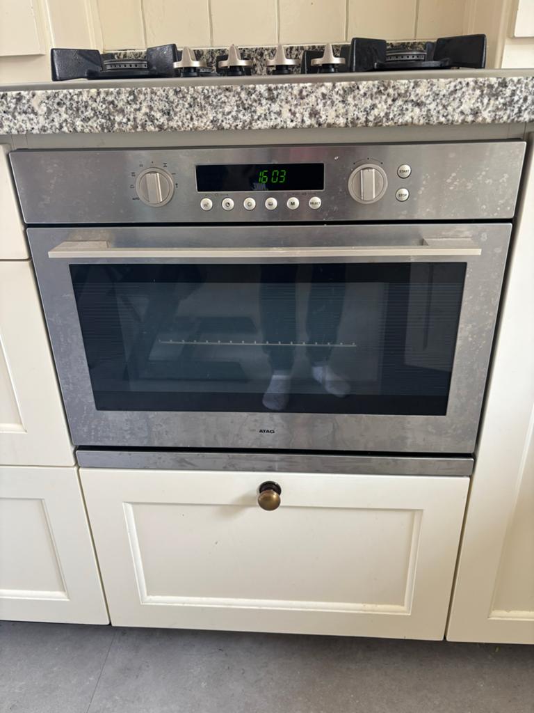ATAG Inbouw Oven SQ4211BUU/A01 - Gebruikt, Ophalen, Gebruikt, Oven, 55 tot 60 cm