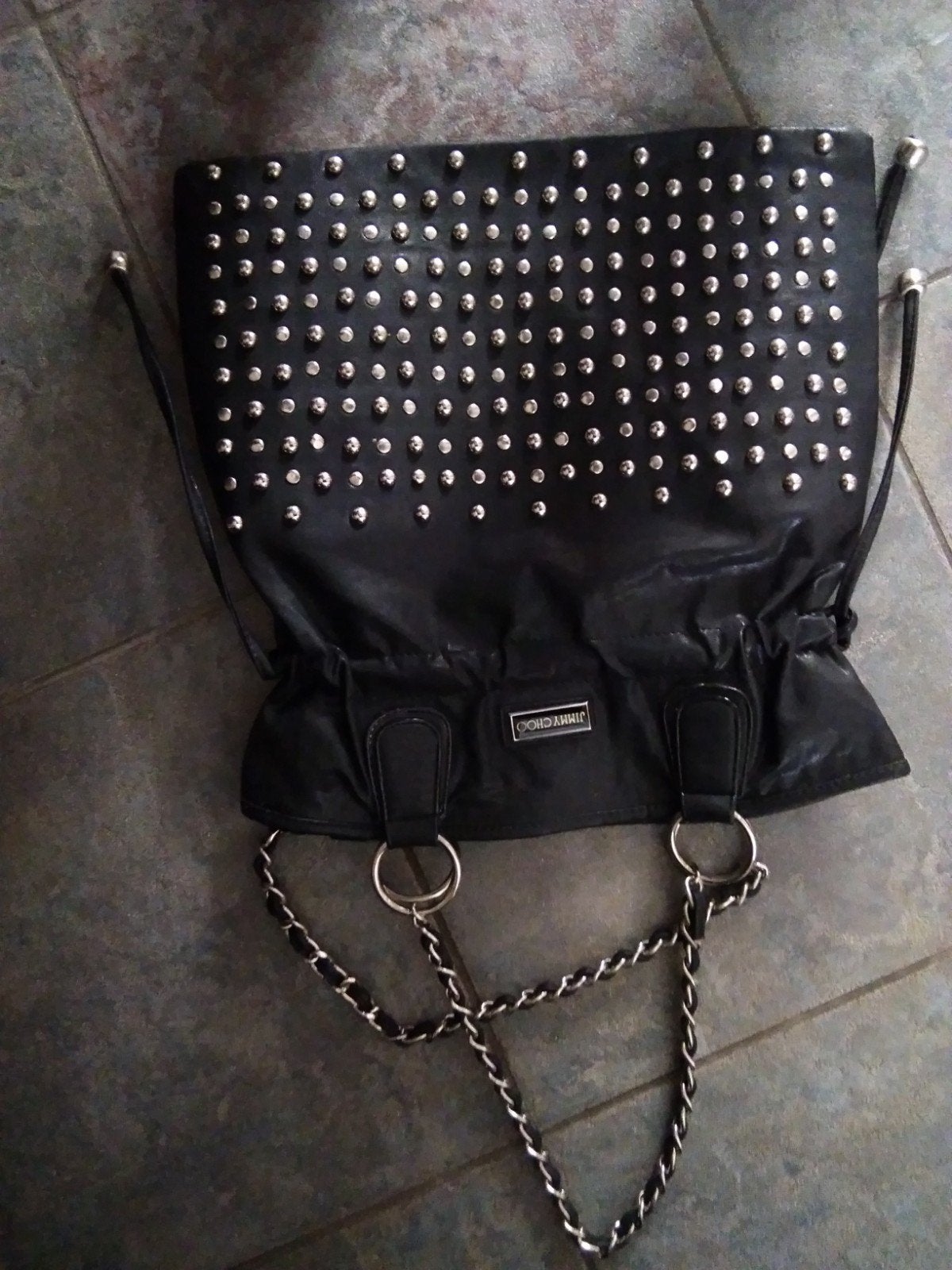 Leuke zwarte leren handtas, Sieraden, Tassen en Uiterlijk, Tassen | Damestassen, Ophalen, Nieuw, Zwart, Handtas