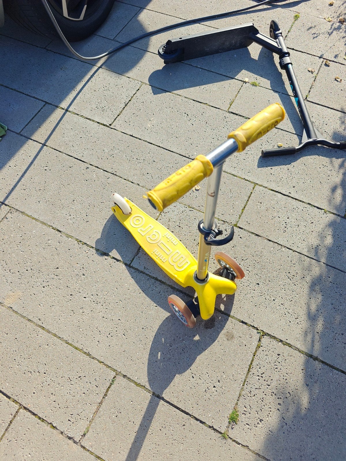 Mini Micro step geel - 3 wielen, Ophalen, Gebruikt, Gewone step, Mini Micro