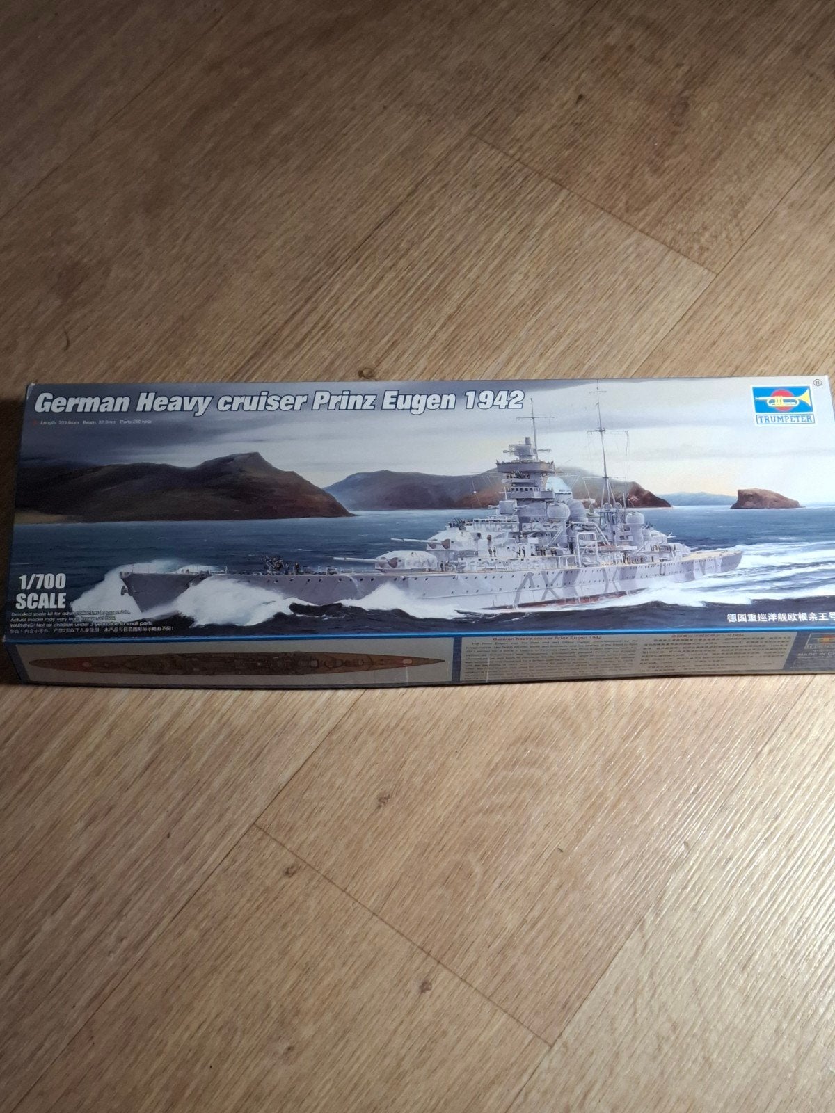 1:700 Prinz Eugen Trumpeter., Ophalen of Verzenden, Nieuw, 1:200 of kleiner, Overige merken