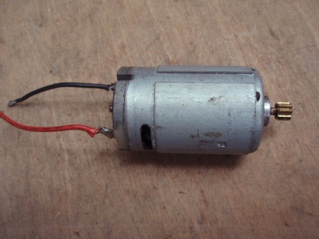 Elektromotor Johnson 9,6 volt, Ophalen of Verzenden, Gebruikt