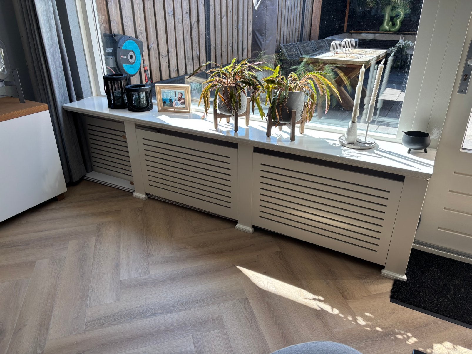Verwarmingsombouw CanDo, Ophalen, Gebruikt