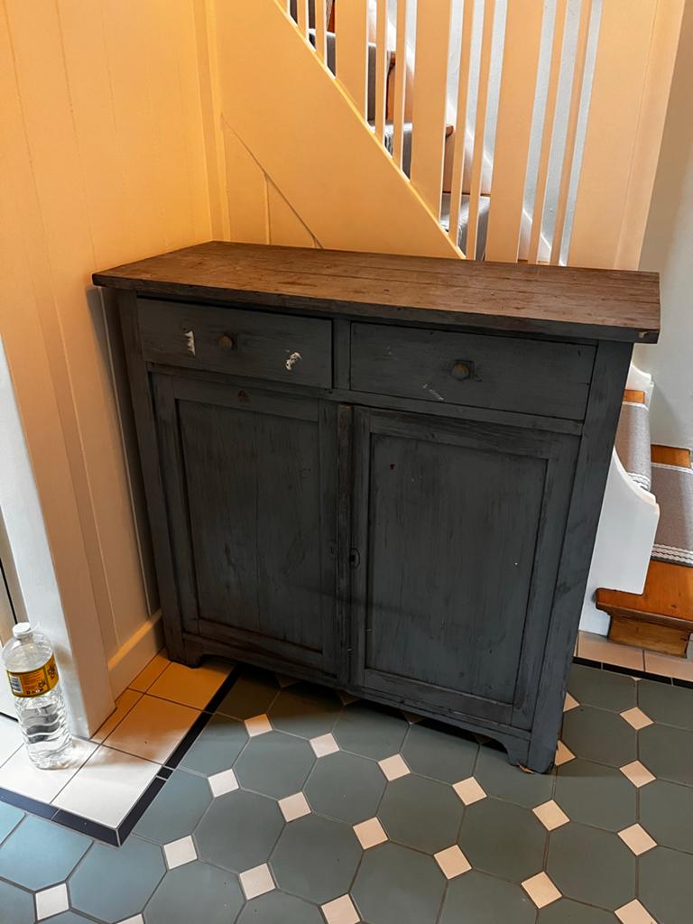 Vintage kastje met deurtjes en lades, Huis en Inrichting, Kasten | Lockerkasten, Ophalen of Verzenden, Gebruikt
