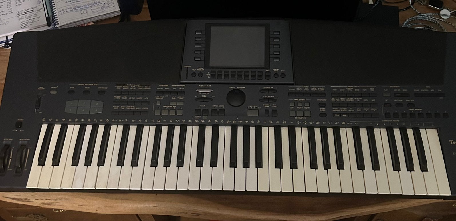 Technics kn5000, Ophalen, Midi-aansluiting, Technics, 61 toetsen