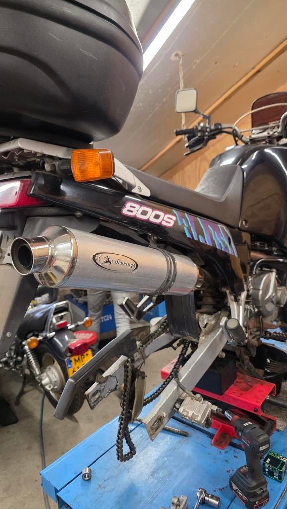 Sebring uitlaat Suzuki dr 800, Auto-onderdelen, Motor en Toebehoren, Suzuki, Ophalen of Verzenden
