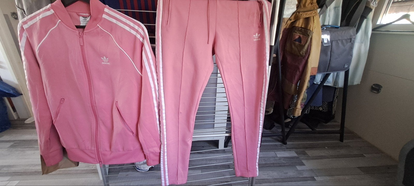 Adidas Primeblue roze trainingsjack maat 34/36, Adidas, Ophalen of Verzenden, Roze, Maat 34 (XS) of kleiner
