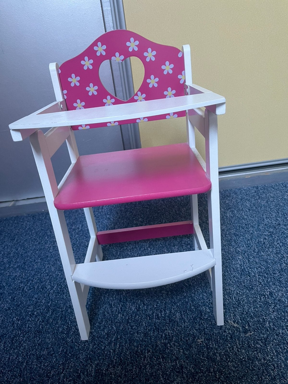 Houten poppenstoel, Ophalen, Gebruikt