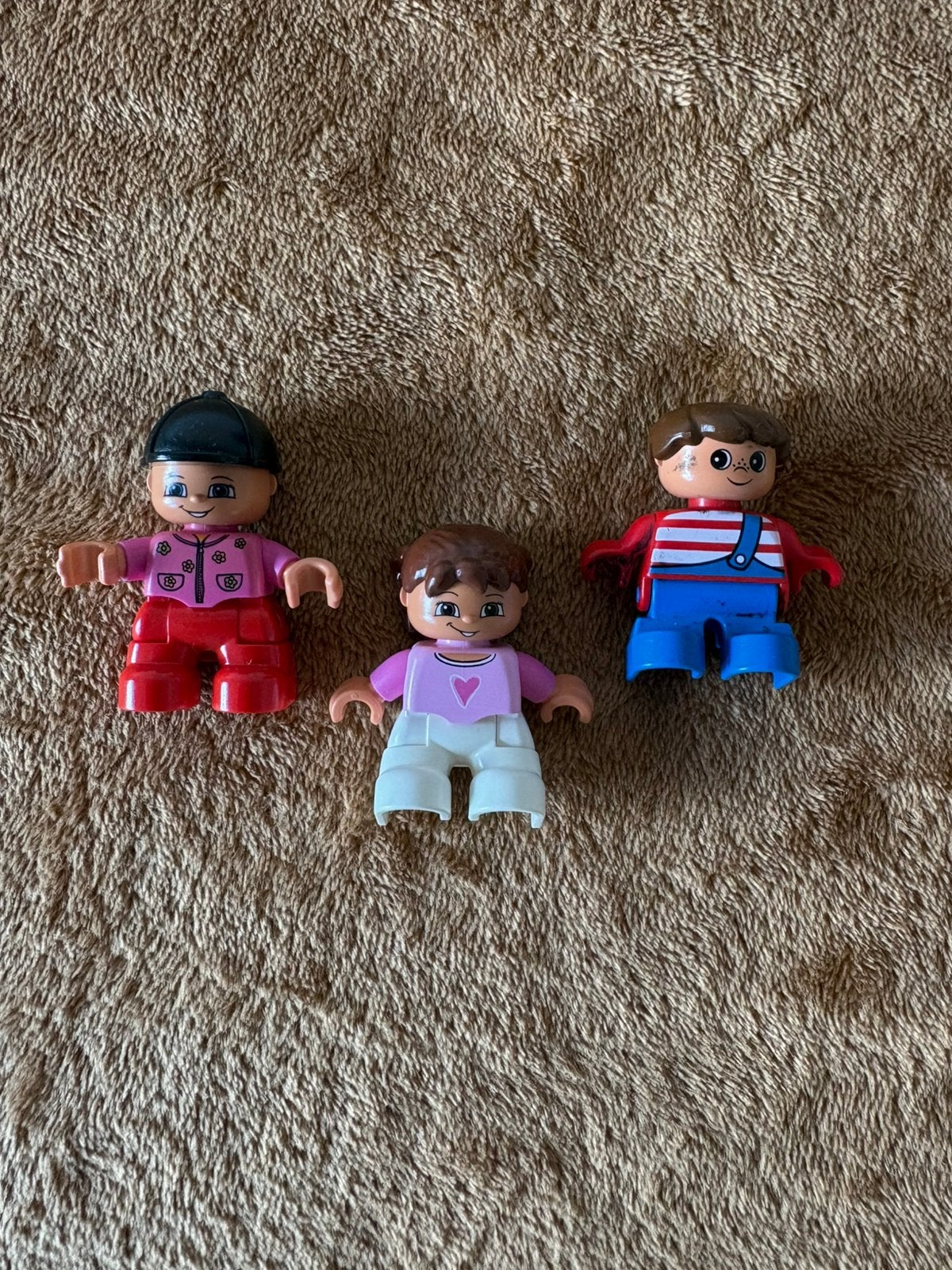 3 Duplopoppetjes!, Ophalen of Verzenden, Zo goed als nieuw