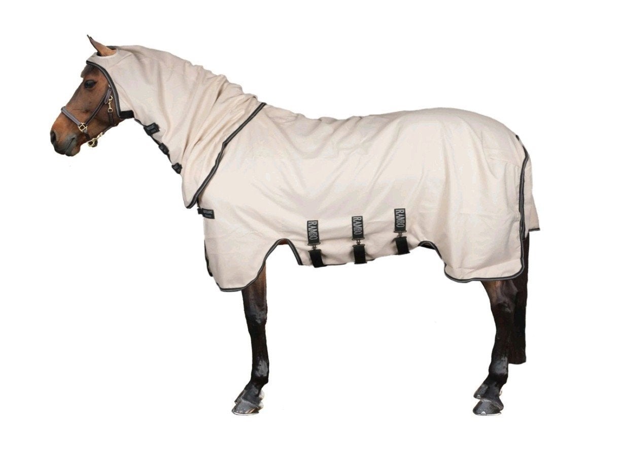 Rambo Hoody Petite Eczeemdeken 80/122, Shetlander/Mini, 0 g, Verzenden, Groen
