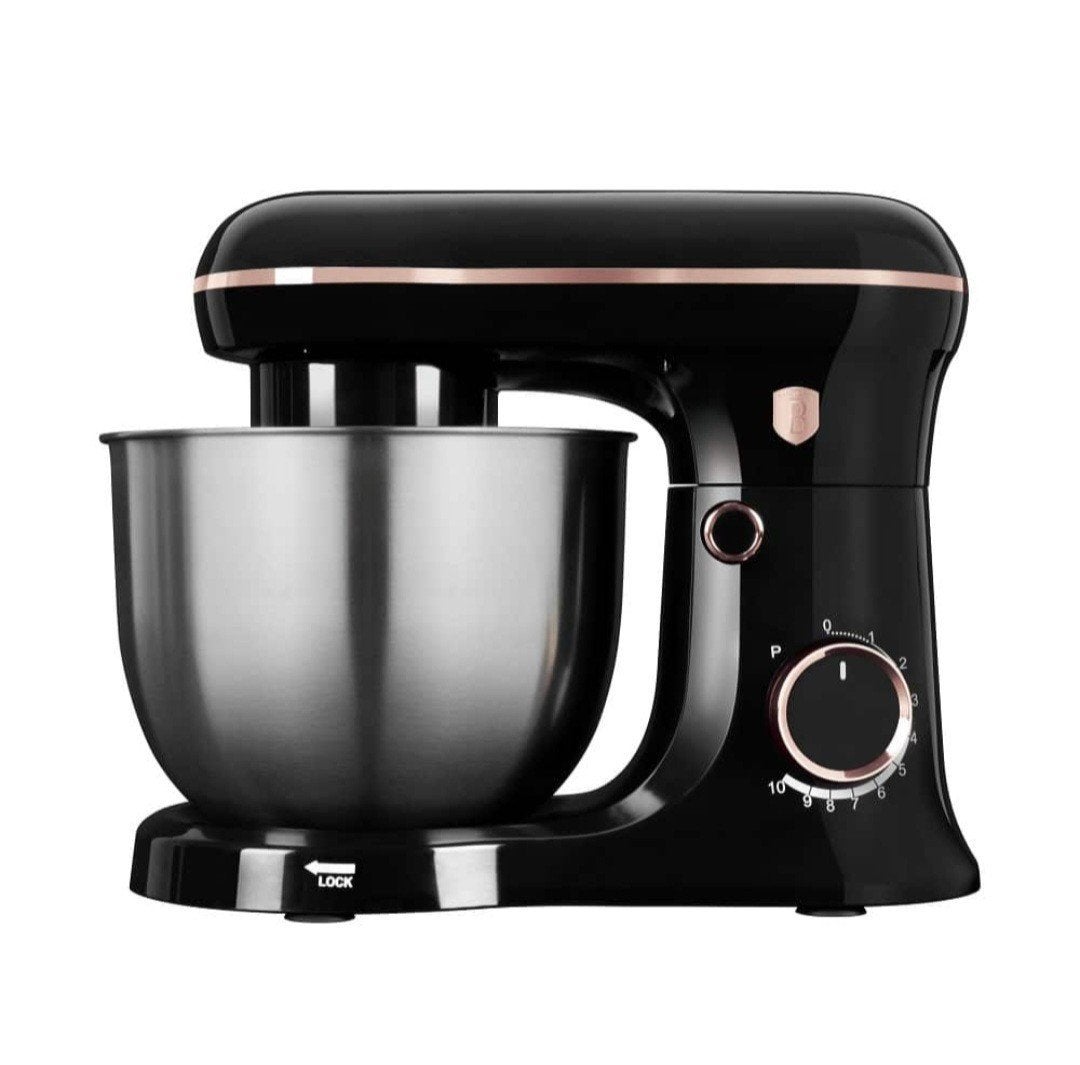 Mixer Berlinger Haus BH9769 Taupe Nieuw in doos niet gebruik, 4 liter of meer, Verzenden, Nieuw, 3 snelheden of meer