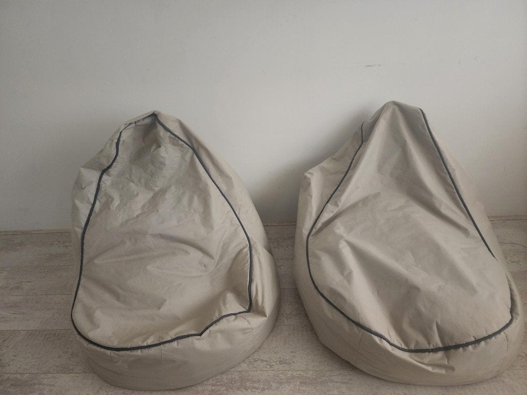 Zitzak GRATIS, Ophalen, Gebruikt, Beige, Zitzakstoel