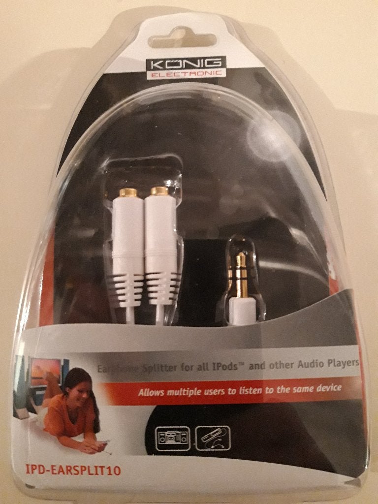 Audio splitter, Ophalen of Verzenden, Nieuw, Minder dan 2 meter