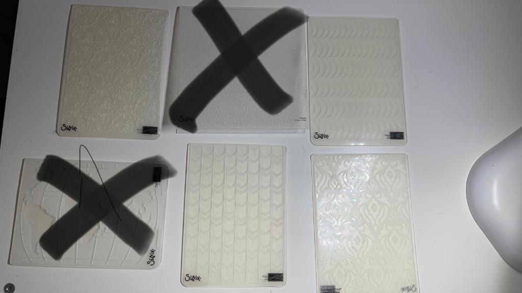 Embossingfolders - Stampin' Up!, Ophalen of Verzenden, Gebruikt, Overige typen