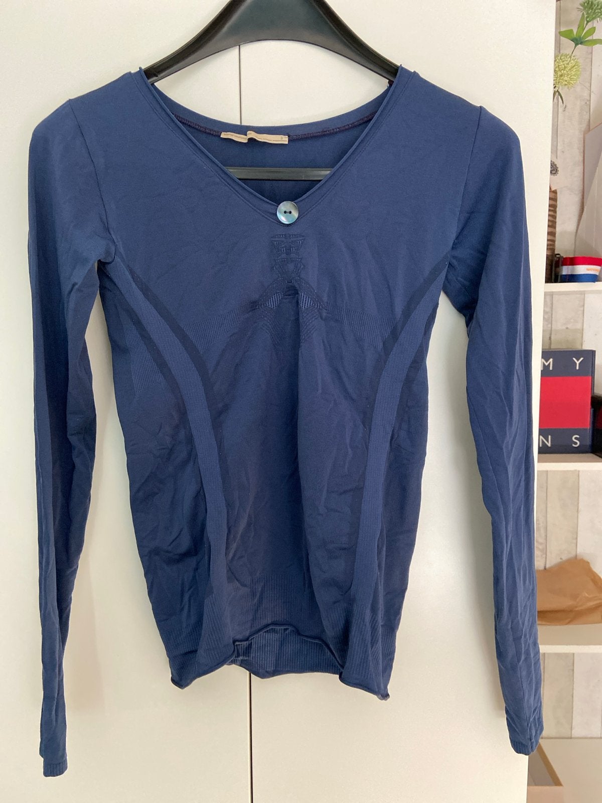 Marithé + François Girbaud top met lange mouwen, Blauw, Ophalen of Verzenden, Zo goed als nieuw, Lange mouw