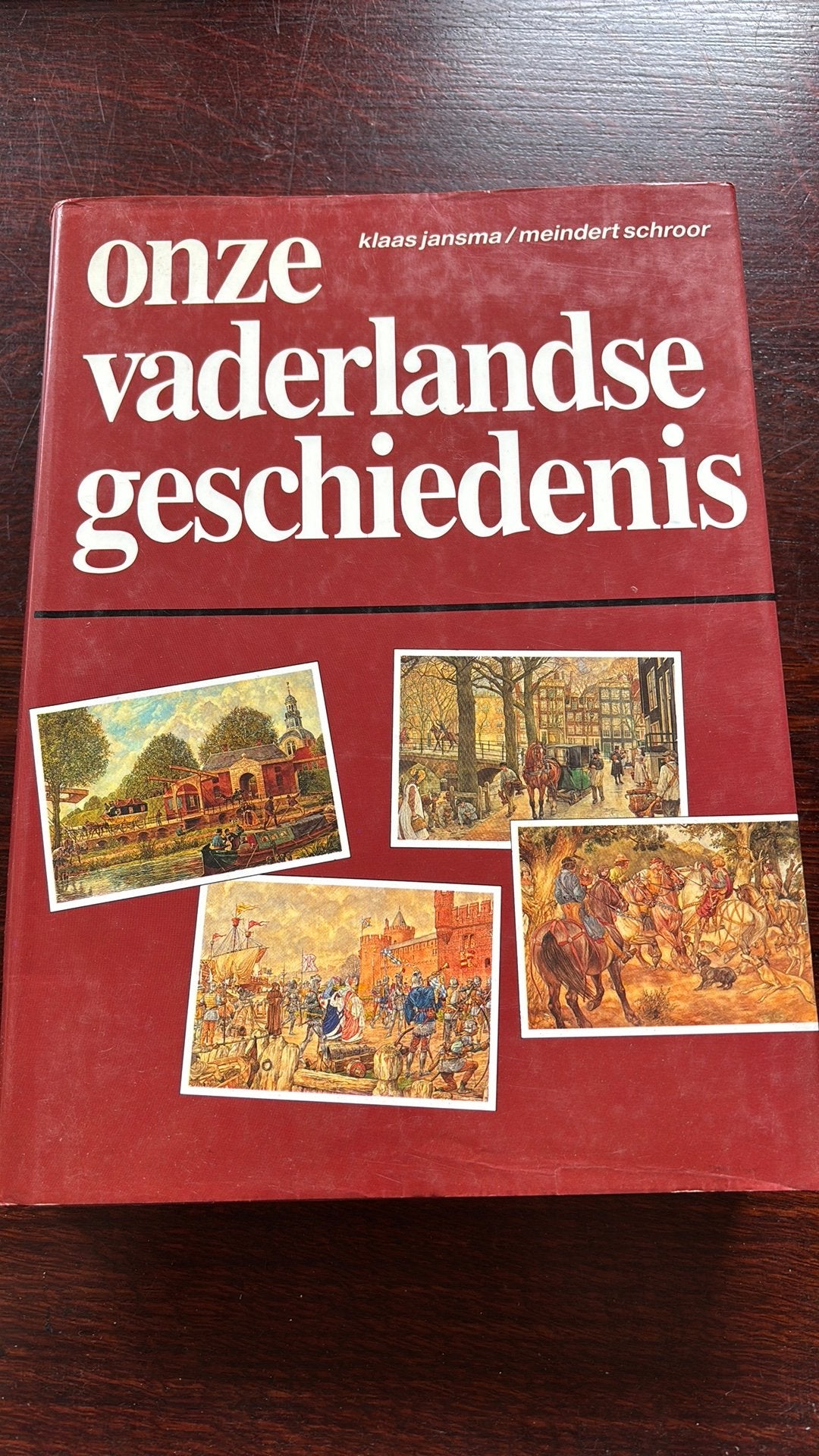 Onze vaderlandse geschiedenis - Klaas Jansma/Meindert Schroo, Ophalen of Verzenden, Zo goed als nieuw