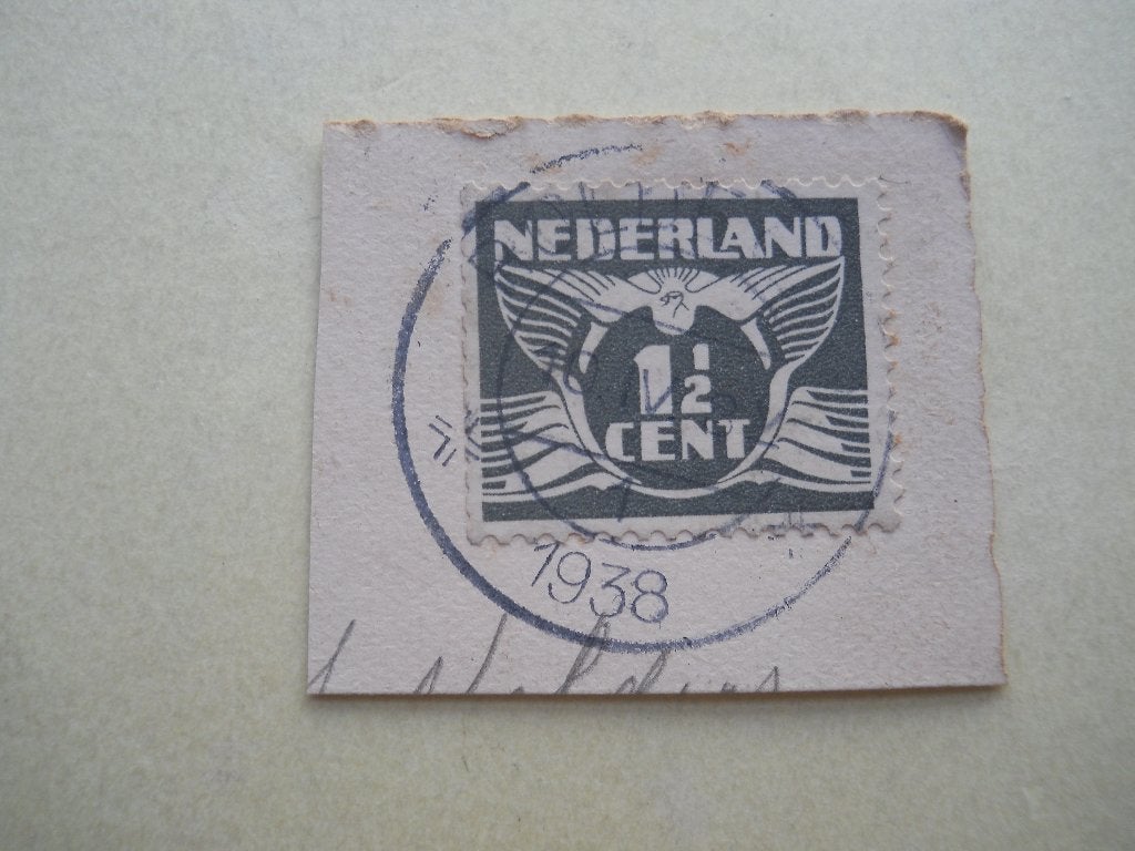 Nederland 1924/25 Vliegende duif Rondstempel Rolde, Postzegels en Munten, Postzegels | Nederland, Ophalen of Verzenden, T/m 1940