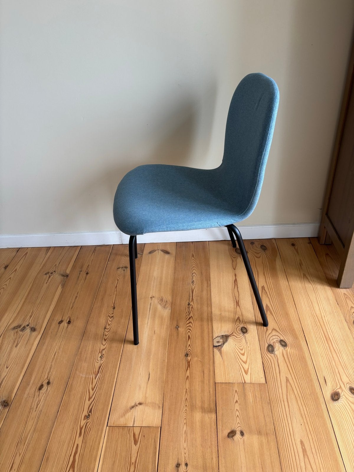 Ikea eettafel stoel, Ophalen of Verzenden, Blauw, Vijf, Zes of meer stoelen