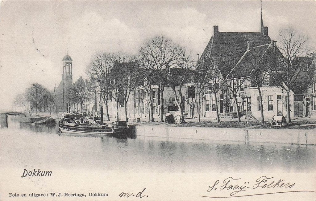703-331-015 Dokkum, Verzenden, Voor 1920, Friesland
