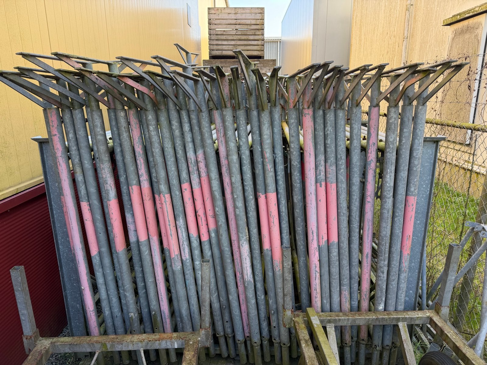 steiger bokken  90 stuks op een bok, Ophalen, Gebruikt, Overige typen, 2 tot 5 meter