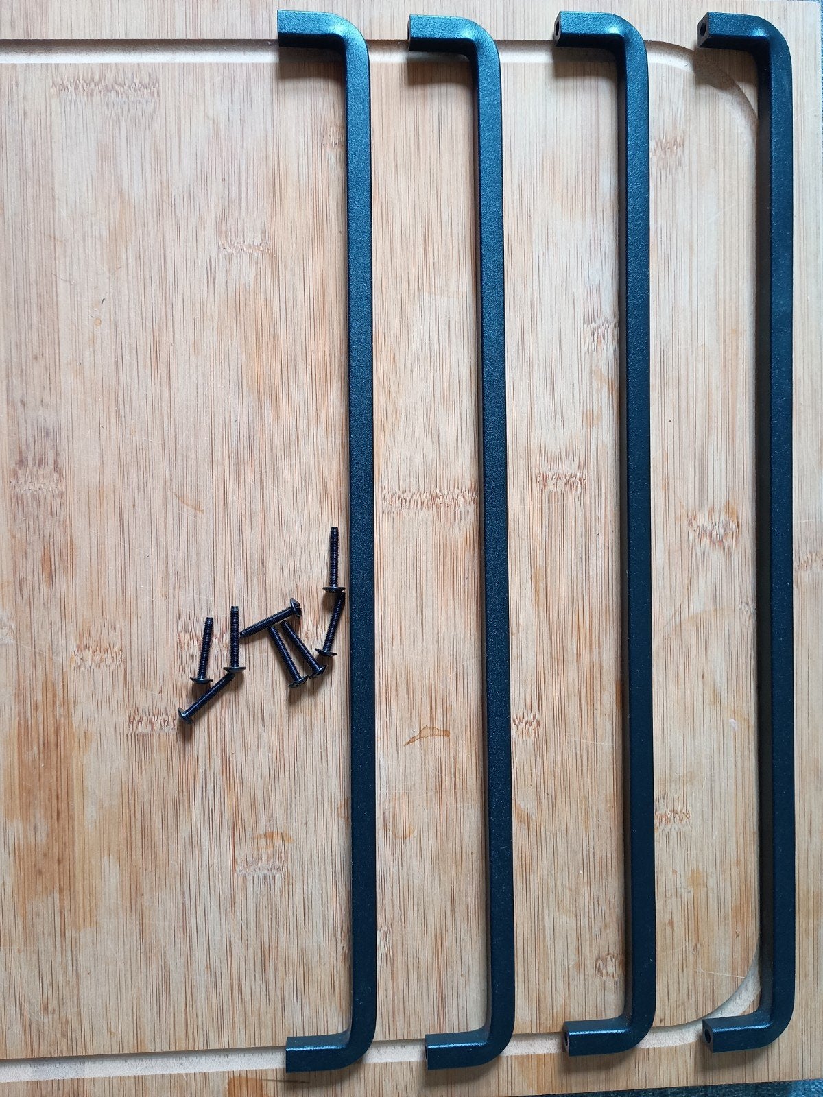 Nieuwe Ikea borghamn handgrepen 4stuks zwart, Minder dan 50 cm, Nieuw, Ophalen of Verzenden, Minder dan 25 cm