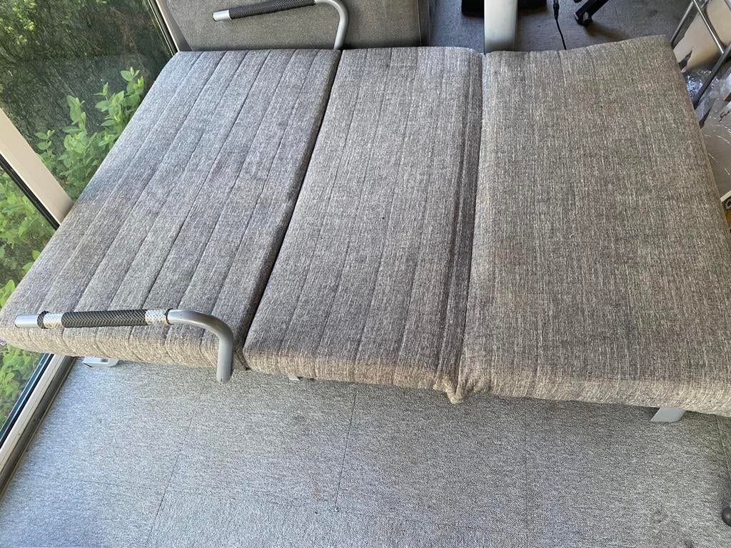 Slaap bank, Ophalen, Gebruikt, Tweepersoons, Minder dan 150 cm