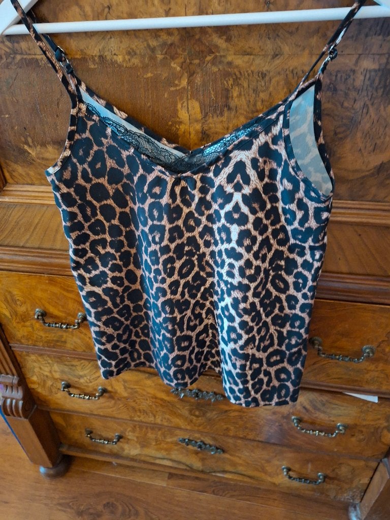 Costes spaghetti top XS, Bruin, Ophalen of Verzenden, Zo goed als nieuw, Costes