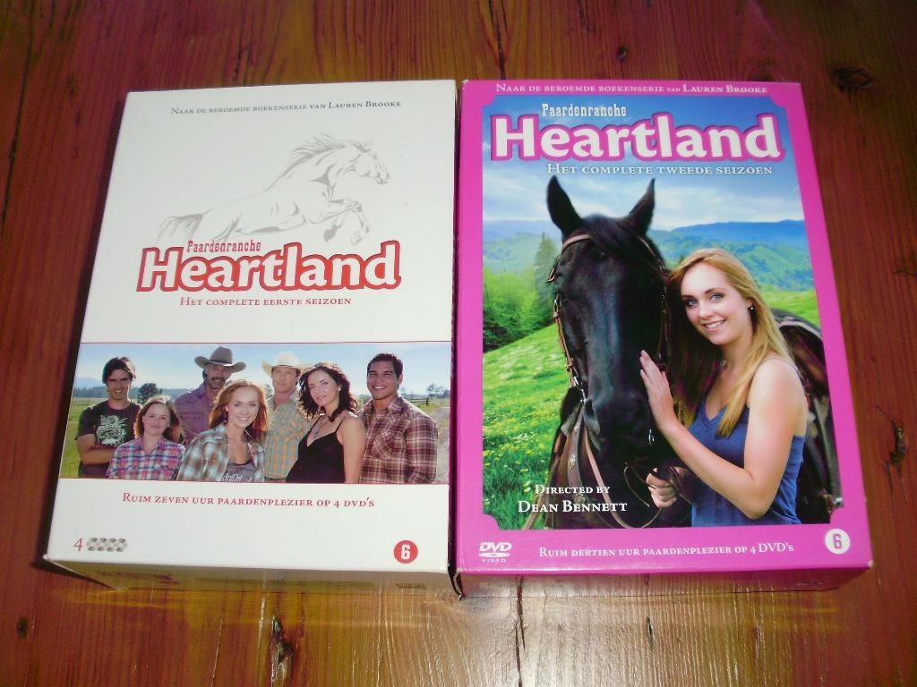 Heartland / Haertland / DVD / serie / seizoen 1 en 2 box, Alle leeftijden, Ophalen of Verzenden, Gebruikt