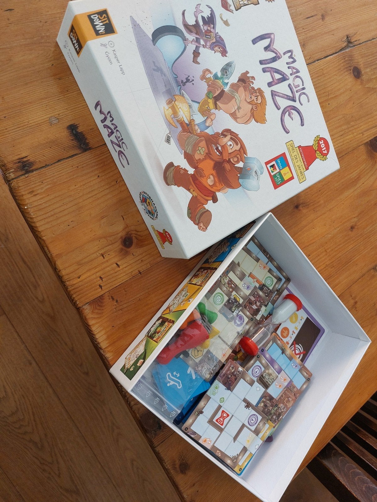 Magic Maze Coöperatieve Spel, Ophalen, Zo goed als nieuw, Sit Down