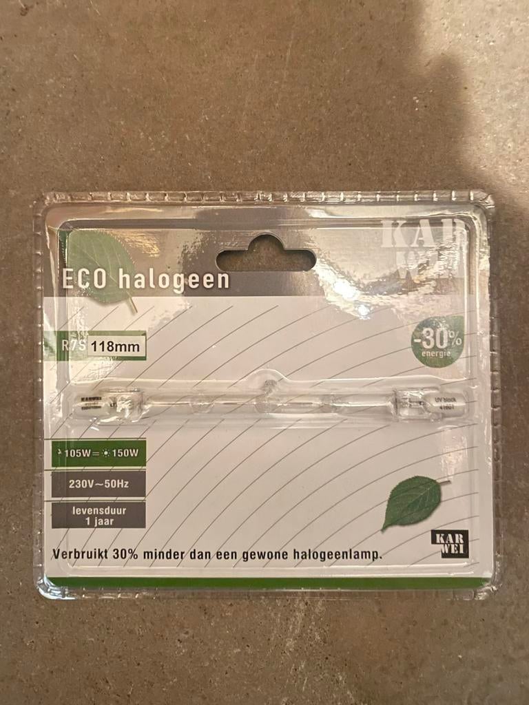 12x Halogeen R7S Staaflamp 118mm (nieuw), 150 Watt, Dimbaar, Ophalen of Verzenden, Nieuw, 60 watt of meer, Overige fittingen