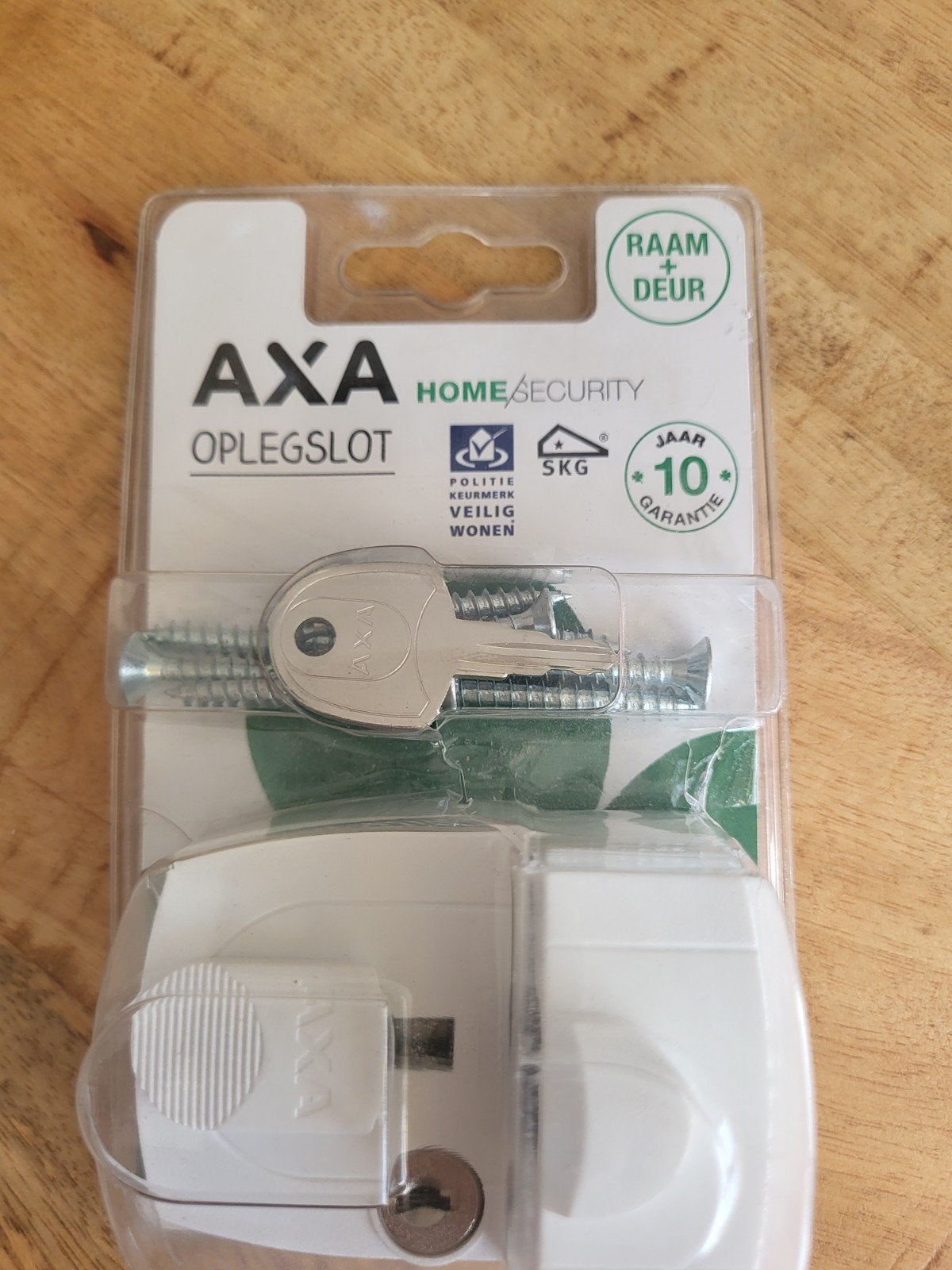 AXA oplegslot, Ophalen of Verzenden, Nieuw, Rvs, Slot