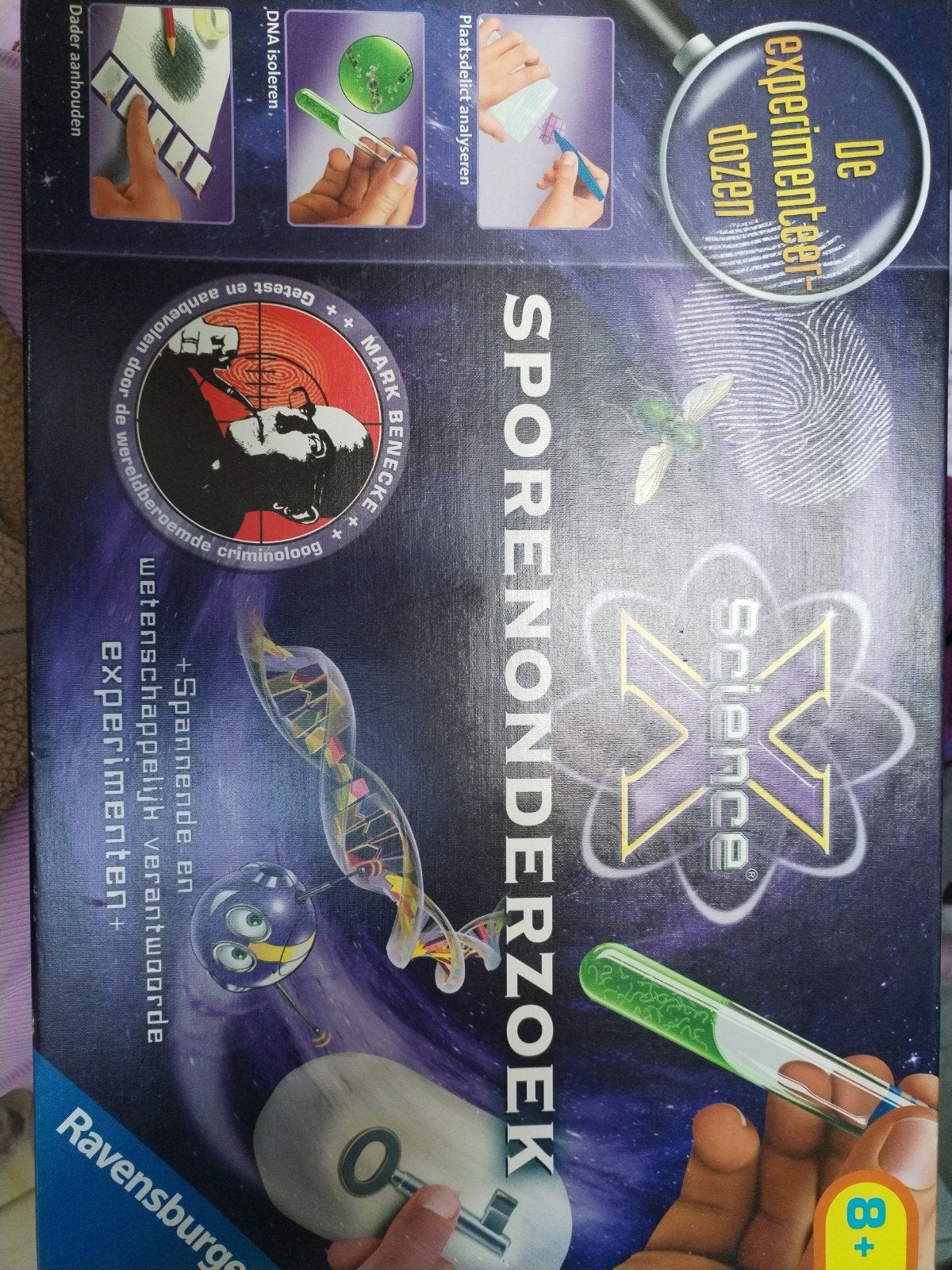 Ravensburger X-Science Sporenonderzoek Experimenteerdoos, Ophalen of Verzenden, Minder dan 500 stukjes, Zo goed als nieuw