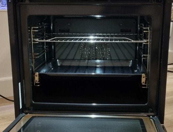 Luxe siemens combi oven magnetron blacksteel 60cm hoog, Hete lucht, 60 cm of meer, Ophalen of Verzenden, Zo goed als nieuw