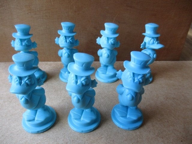 adv9764 oom dagobert ijspoppetje 3, Verzamelen, Disney, Ophalen, Overige figuren, Gebruikt, Beeldje of Figuurtje