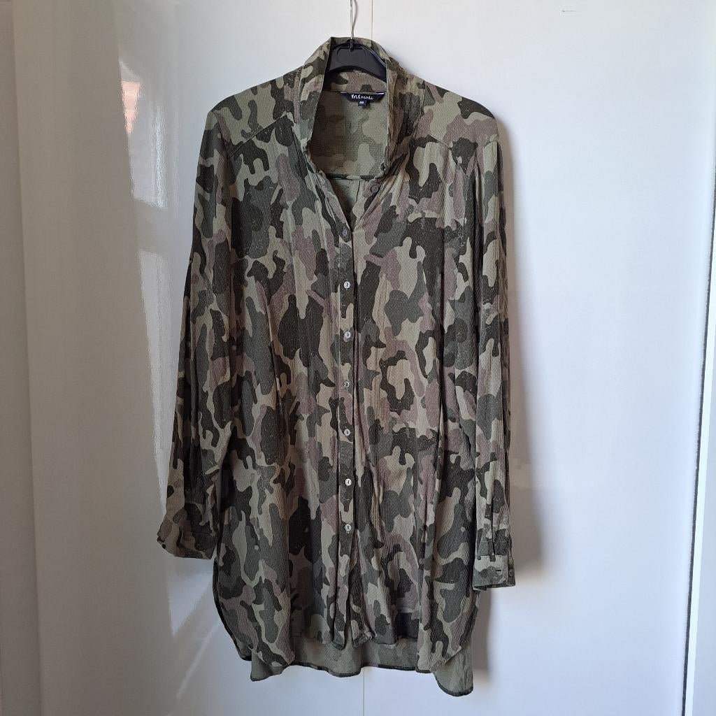 Tuniek leger / camouflage print maat 44, Overige kleuren, Maat 42/44 (L), Ophalen of Verzenden, Zo goed als nieuw