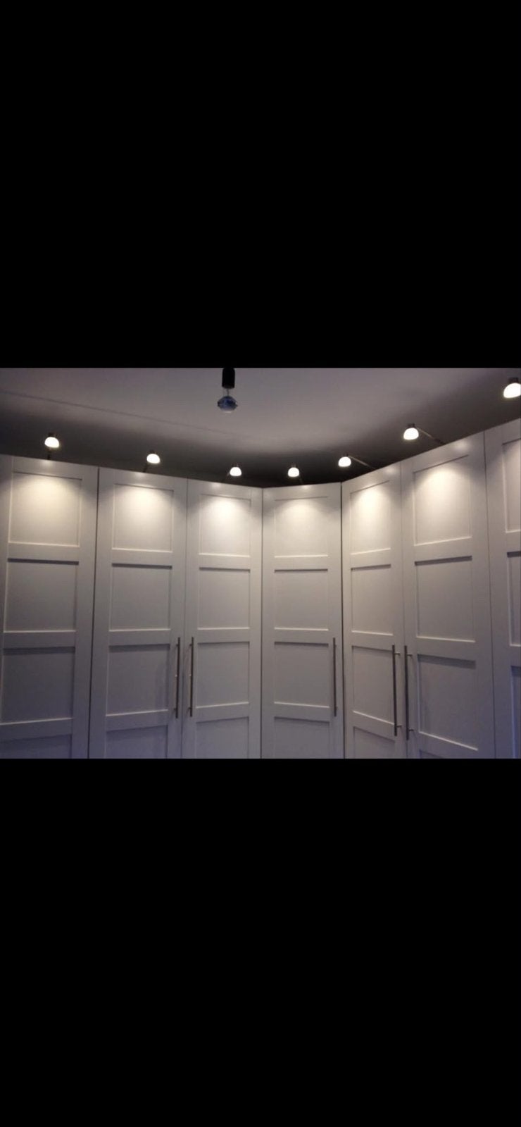 8 IKEA LED lampen met schakelaar, Ophalen, Gebruikt, Meubelspot, Met schakelaar
