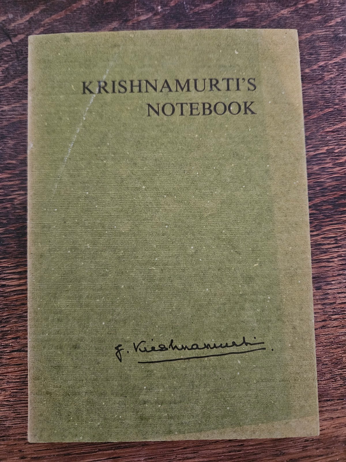 Krishnamurti's Notebook - oude Editie, Boeken, Ophalen of Verzenden, Gelezen, J. Krishnamurti