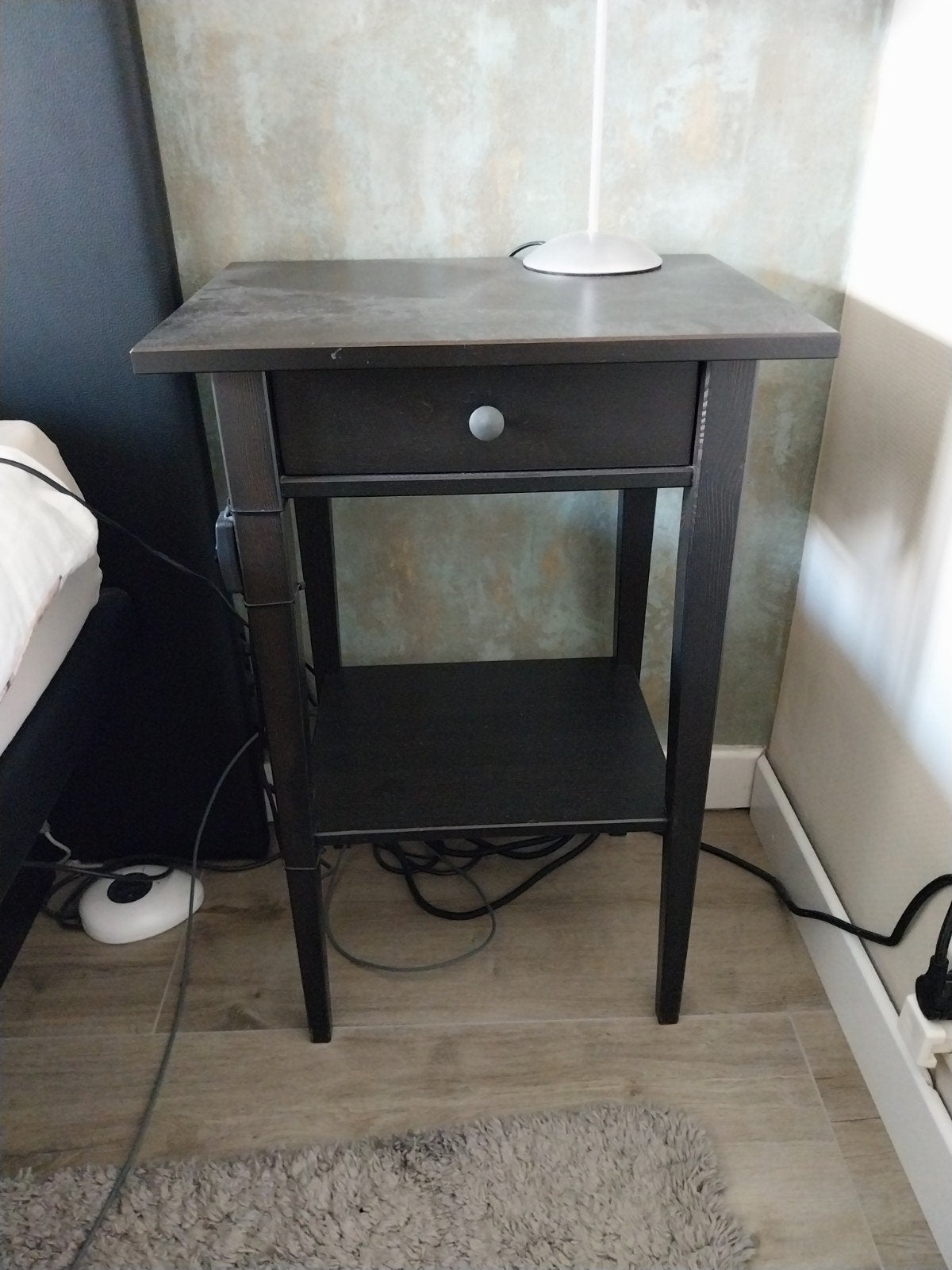 2x nachtkastje Ikea, Ophalen, Minder dan 45 cm, 55 tot 70 cm