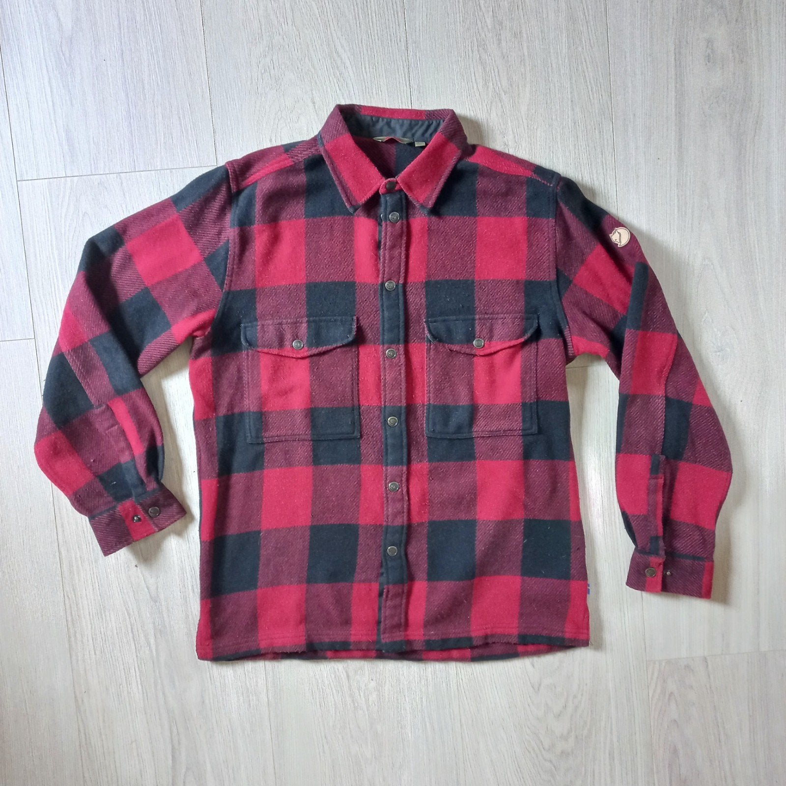 Fjallraven Canada Houthakkers Overhemd Maat L, Kleding | Heren, Fjallraven, Ophalen of Verzenden, Zo goed als nieuw, Halswijdte 41/42 (L)
