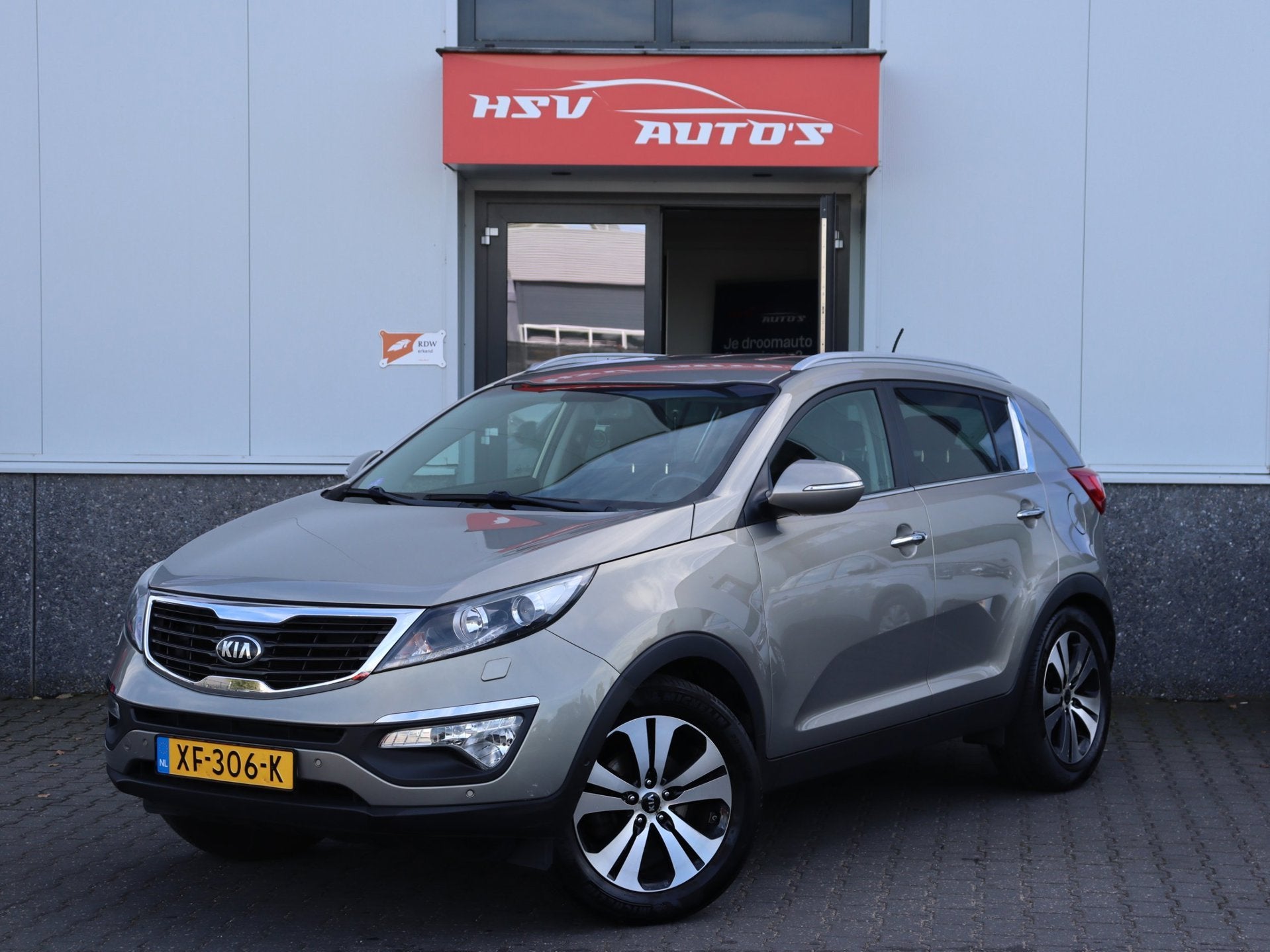 Kia Sportage 2.0 Super Pack navi LEER airco, Auto's, Gebruikt, 4 cilinders, Leder, Handgeschakeld