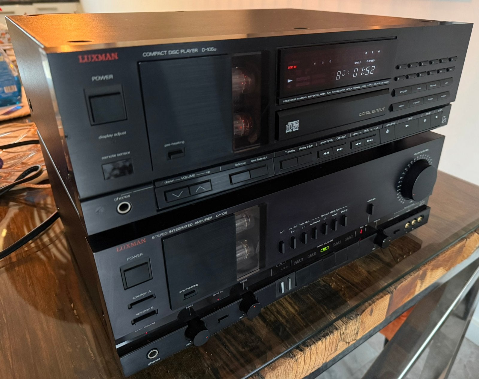 Luxman D-105u, Ophalen of Verzenden, Gebruikt, Overige merken