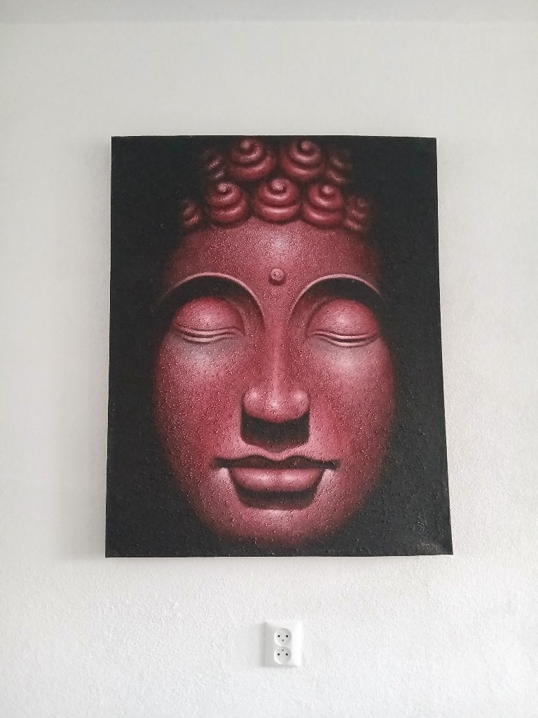 Schilderij, Ophalen, Gebruikt, Schilderij, 75 cm of meer