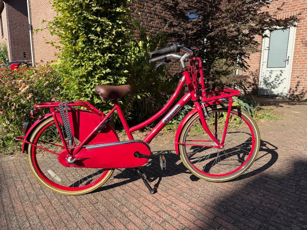 Meisjesfiets Popal 24 inch, Ophalen, Terugtraprem, Versnellingen, Popal